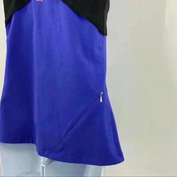 Lucy Razerback Criss Cross Back‎ Mesh Tank Top M - Picture 6 of 13